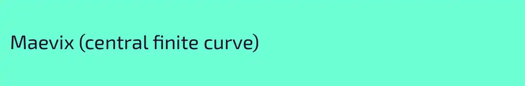 Maevix (central finite curve)